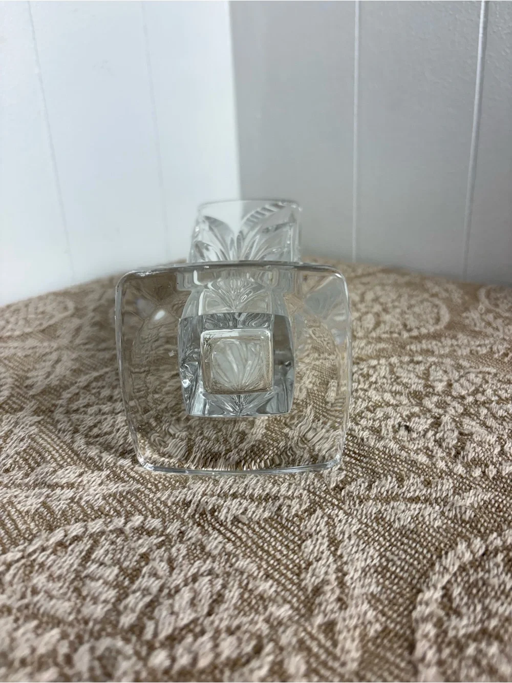 Vintage Shannon lead vase